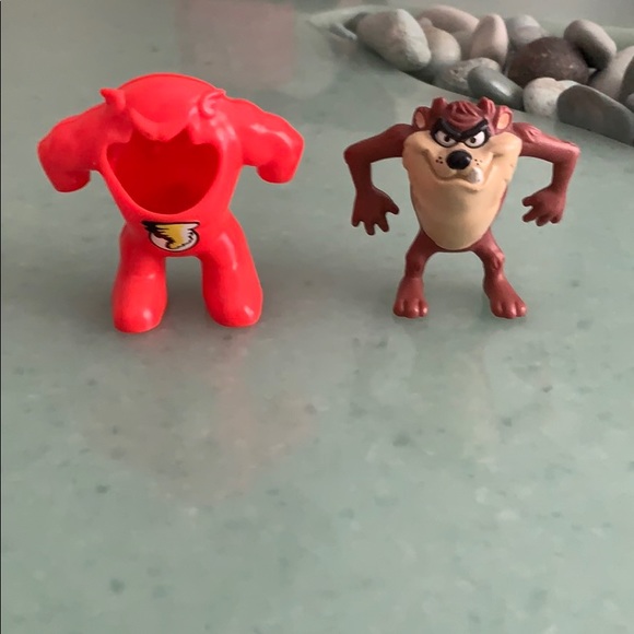 WARNER Bros 1991 LOONEY TUNES 2.5'' TAZ TAZMANIAN - Picture 6 of 6